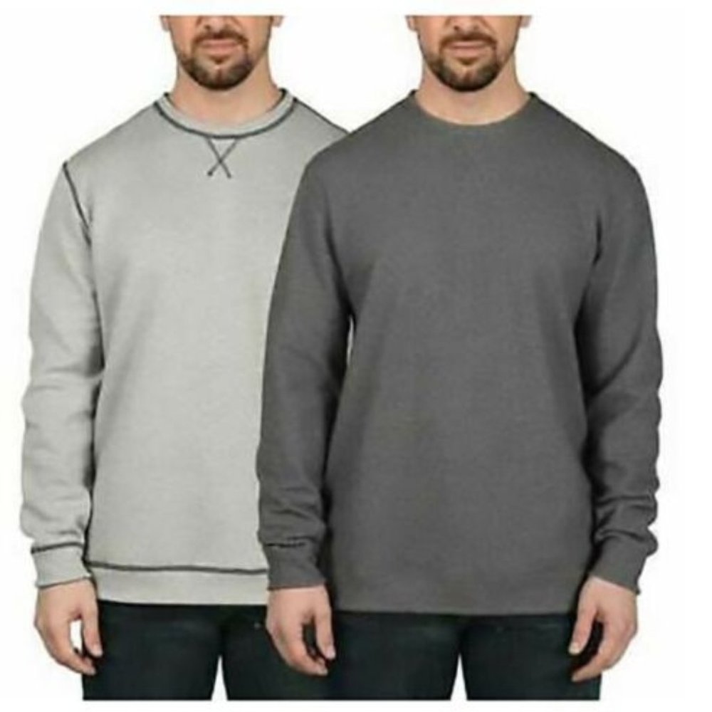 Island Sands Men’s Reversible Crew Neck pullover